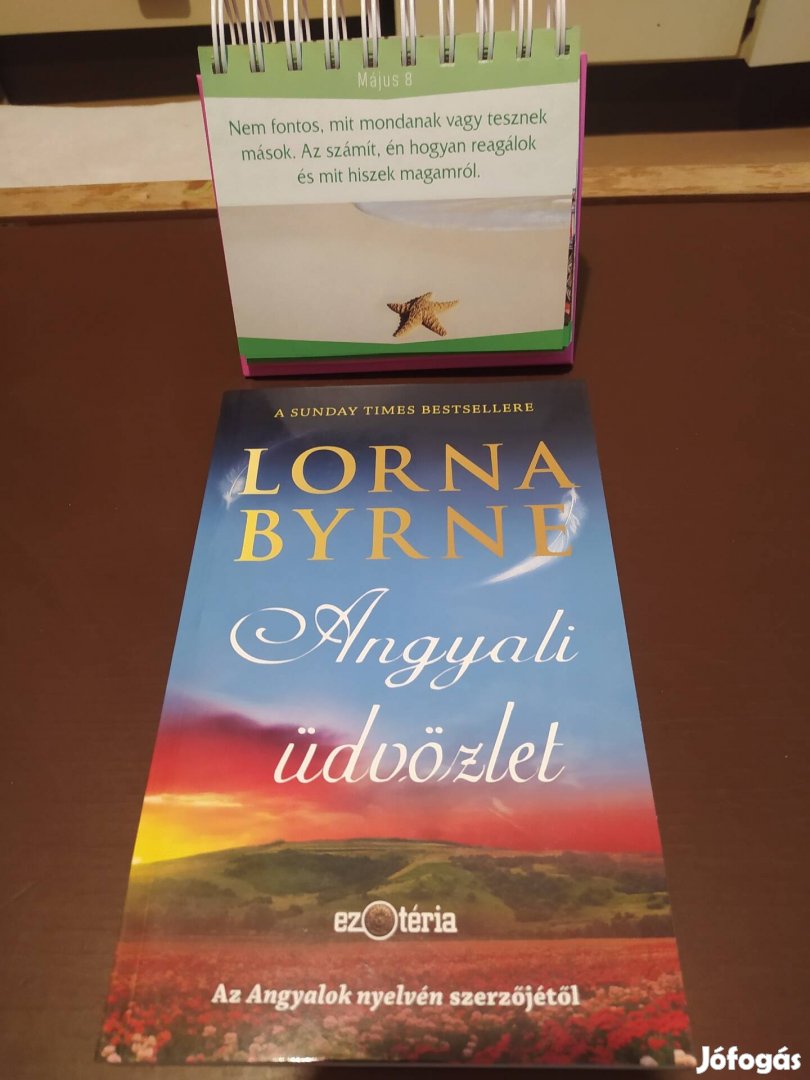 Lorna Byrne Angyali üdvözlet könyv 