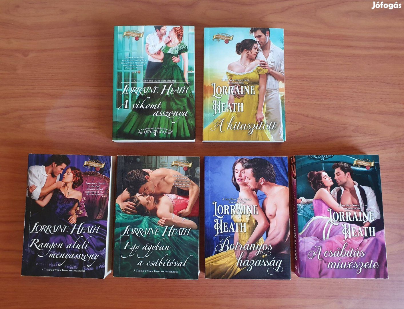 Lorraine Heath könyvek