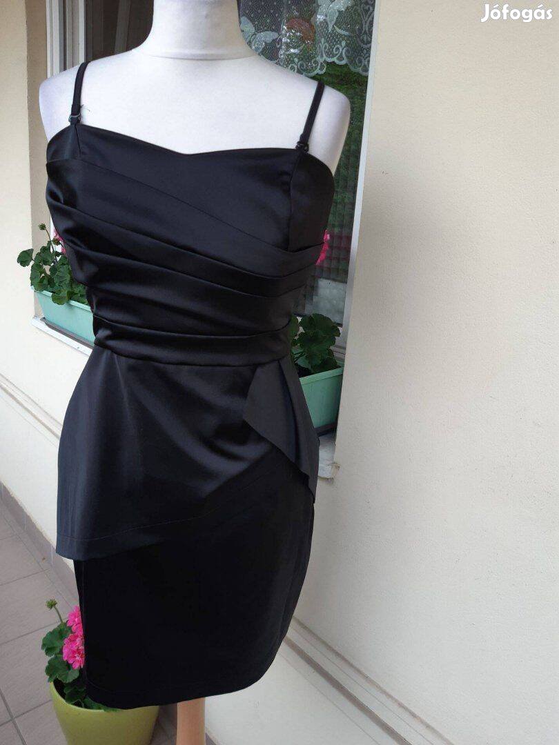 Lorsay S-es gyönyörű fekete alkalmi női ruha