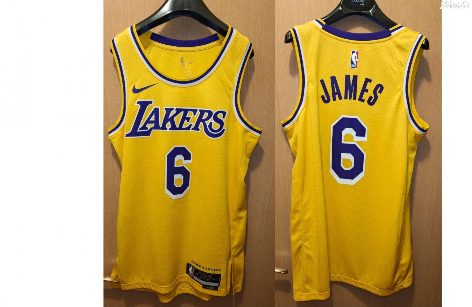 Los Angeles Lakers Lebron James eredeti Nike kosaras mez (M-es)
