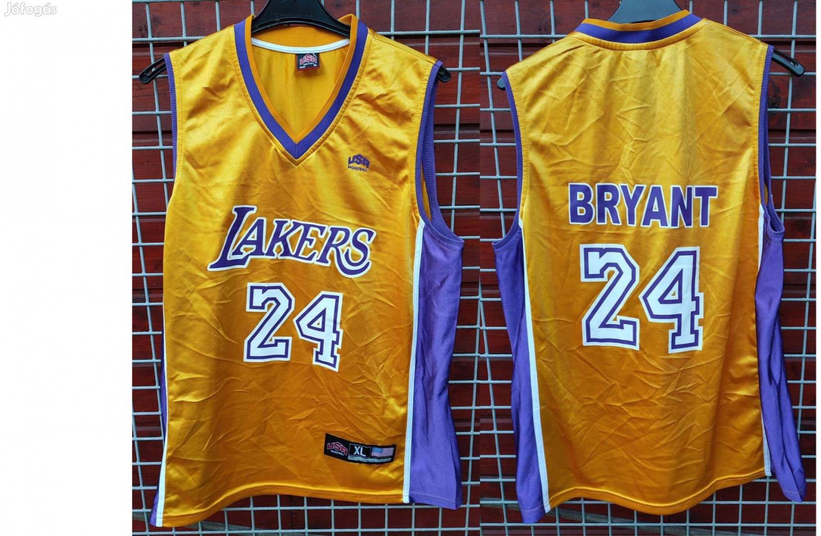 Los Angeles Lakers - Kobe Bryant eredeti USA Basketball kosaras mez