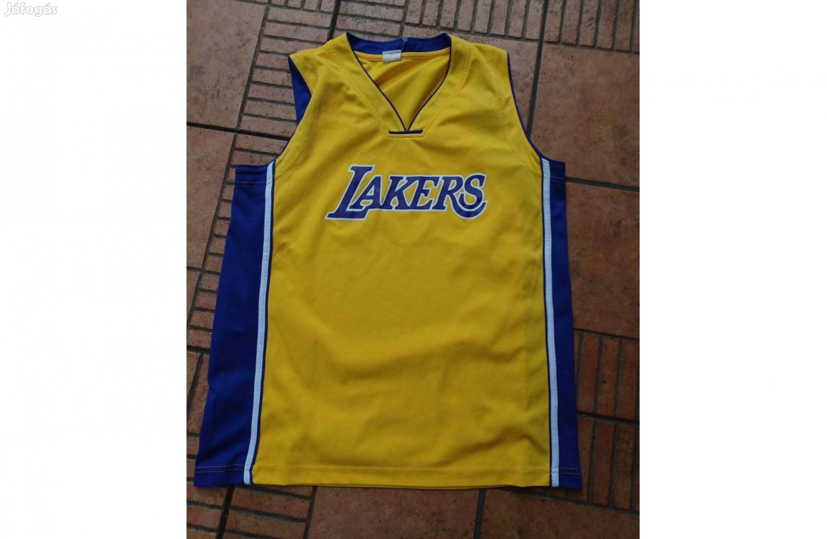 Los Angeles Lakers kosaras szurkolói mez kosárlabda mez M L