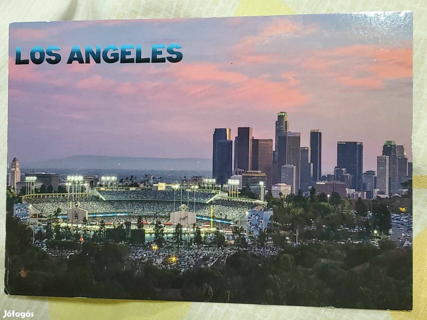 Los Angeles képeslap, teljesen új,