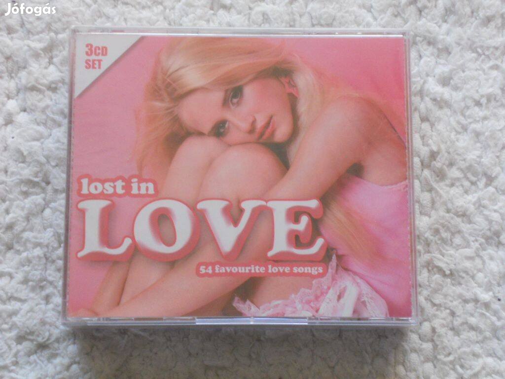 Lost IN LOVE - 54 favourite love songs - Válogatás 3CD Box ( Új)