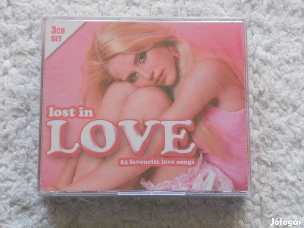 Lost IN LOVE - 54 favourite love songs - Válogatás 3CD Box ( Új)