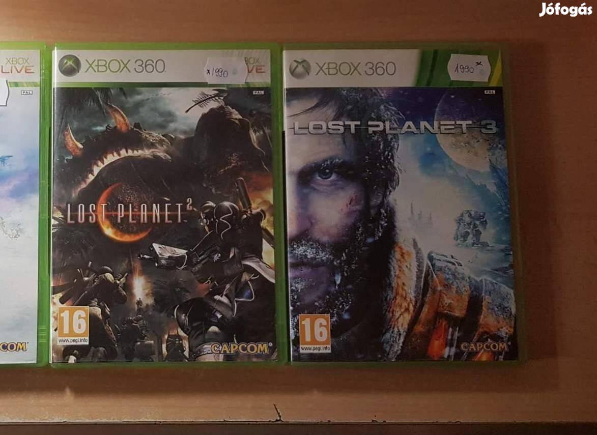 Lost Planet 2, Lost Planet 3 Xbox 360 játékok !