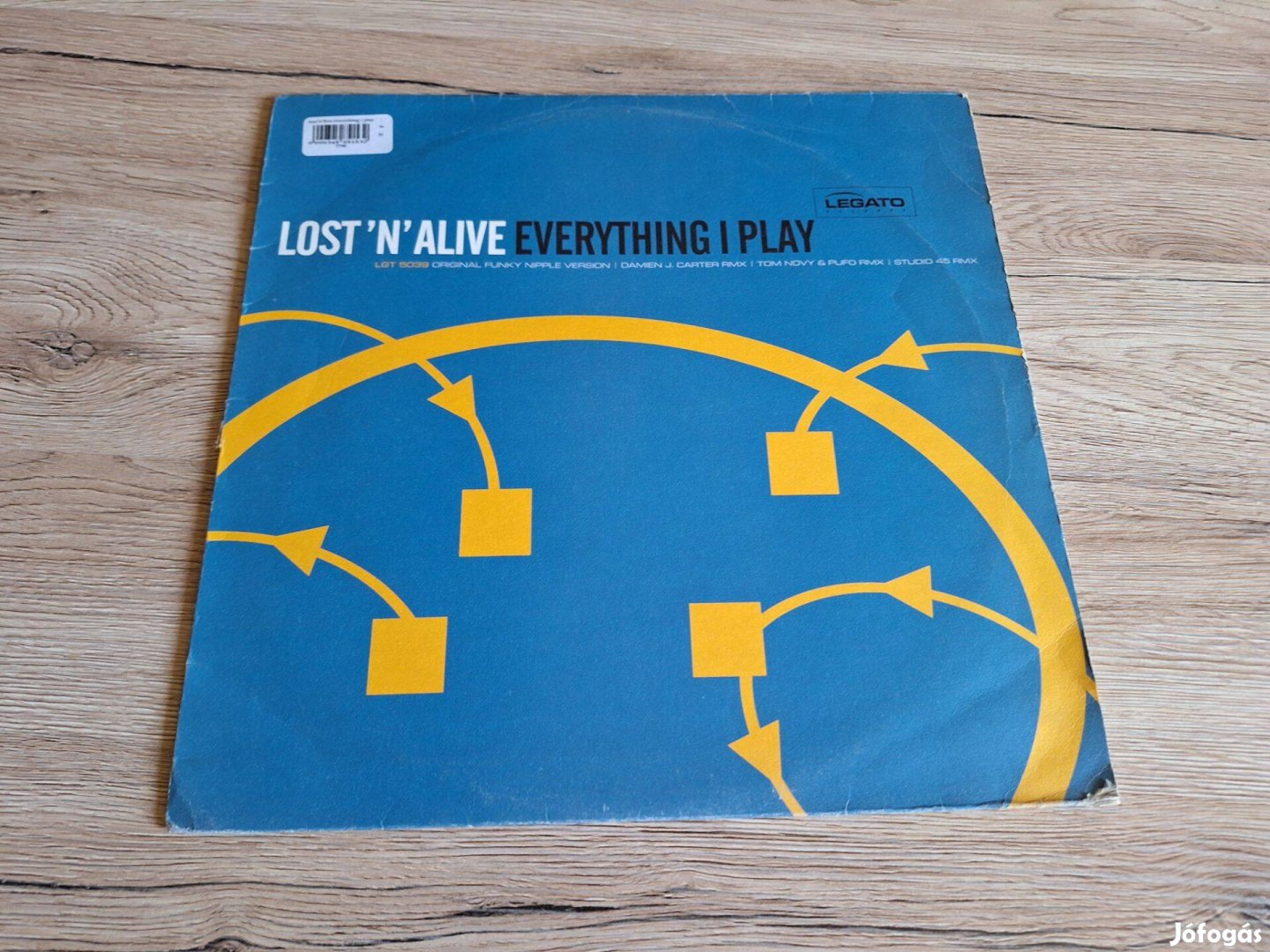 Lost 'n' Alive - Everything I play maxi bakelit lemez LP