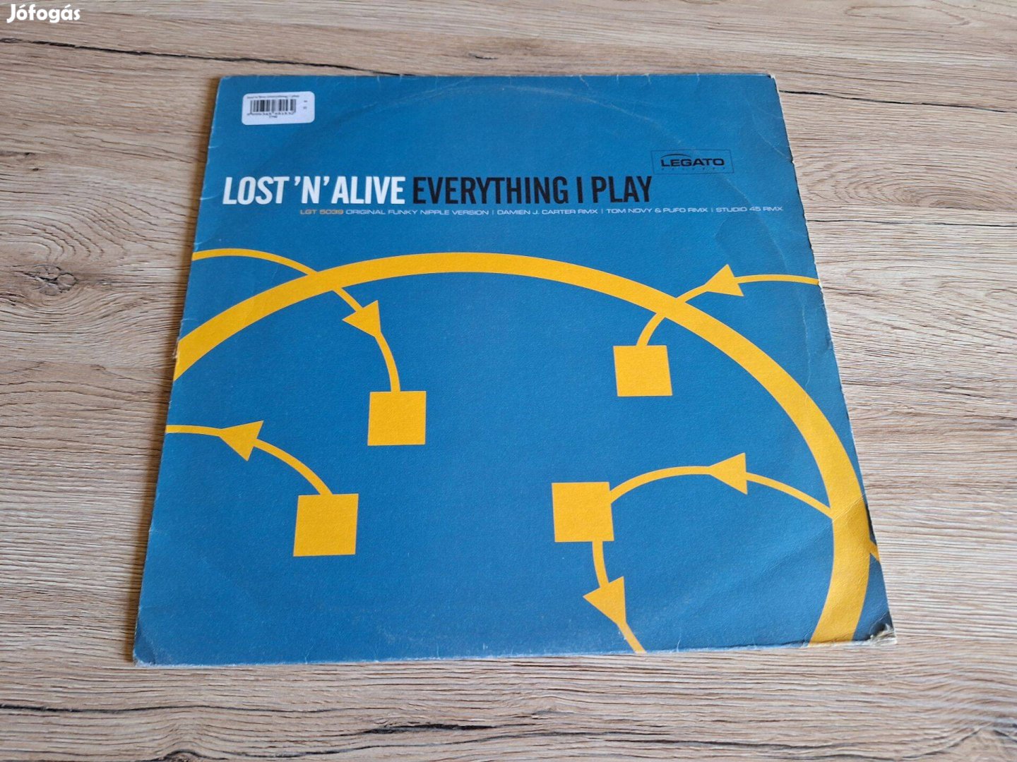 Lost 'n' Alive - Everything I play maxi bakelit lemez LP