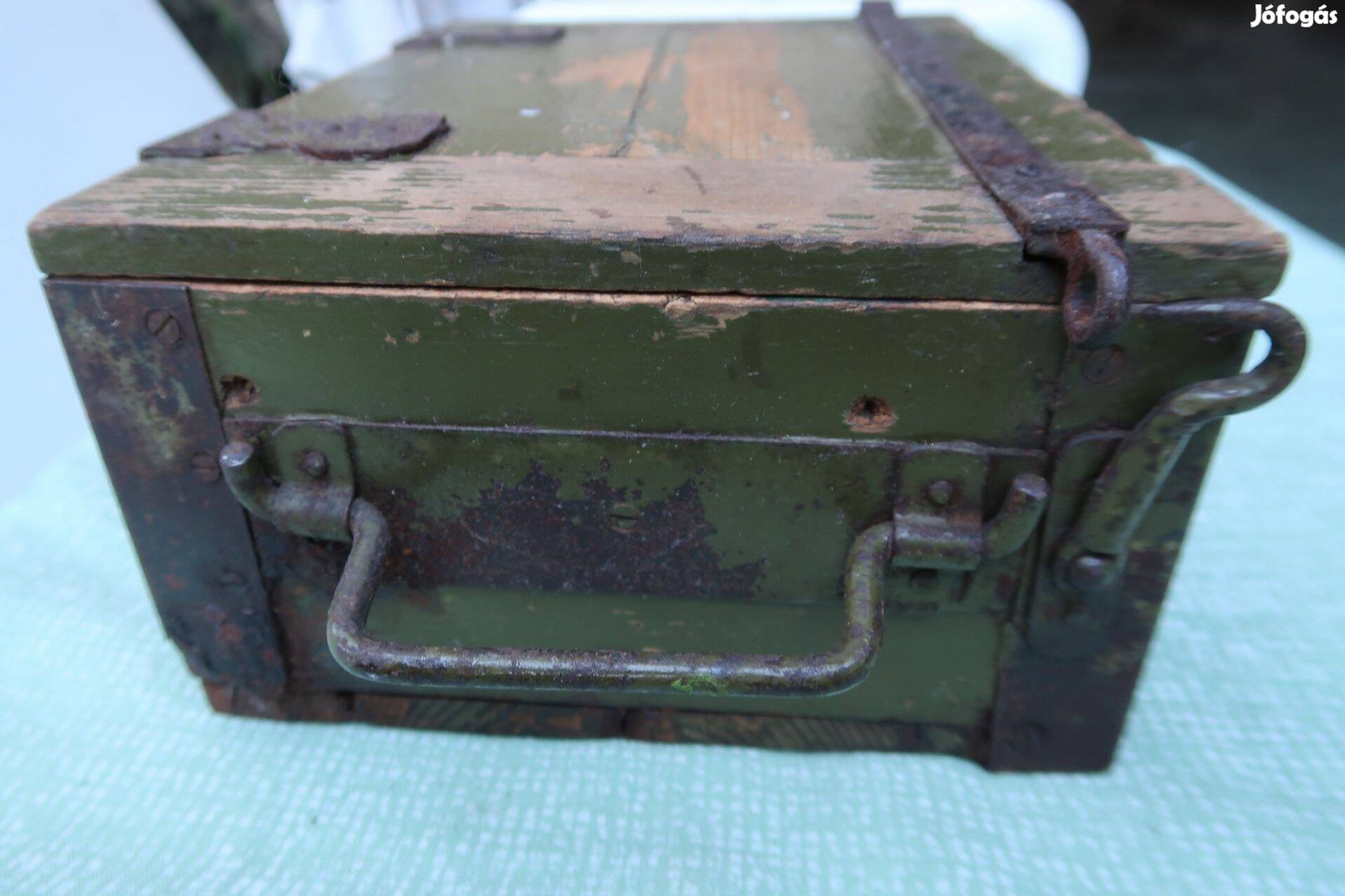 Lőszeres faláda első világháborúból