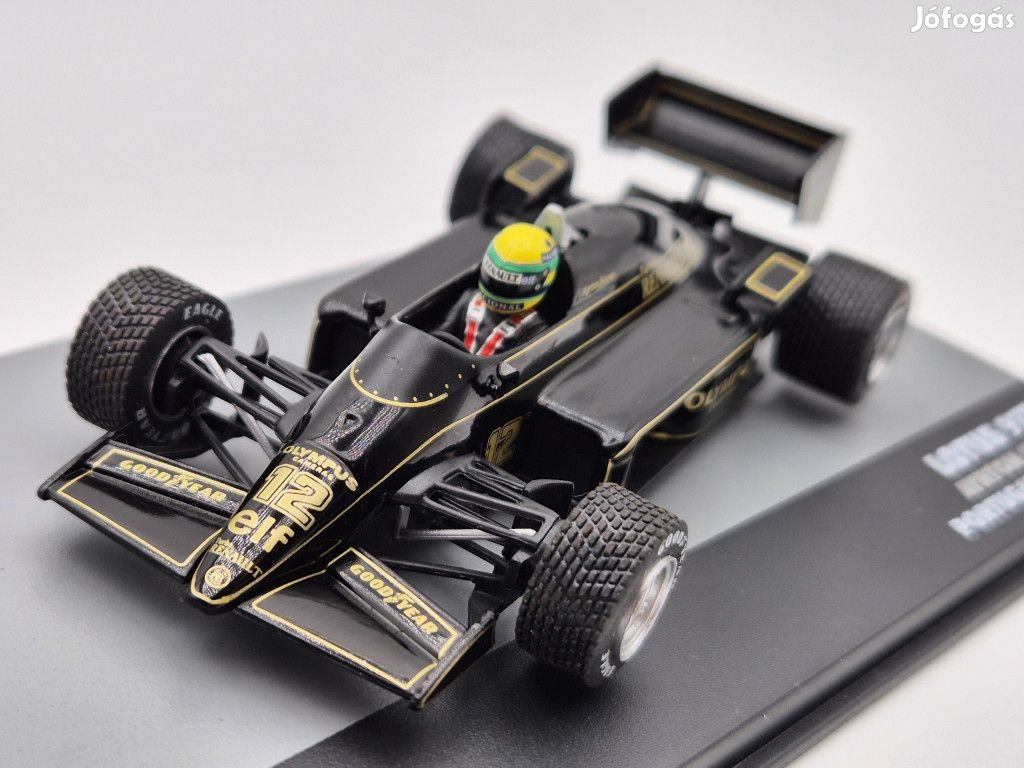 Lotus 97T F1 #12 (1985) - Portugal GP - Ayrton Senna - PILÓTÁVAL -  E