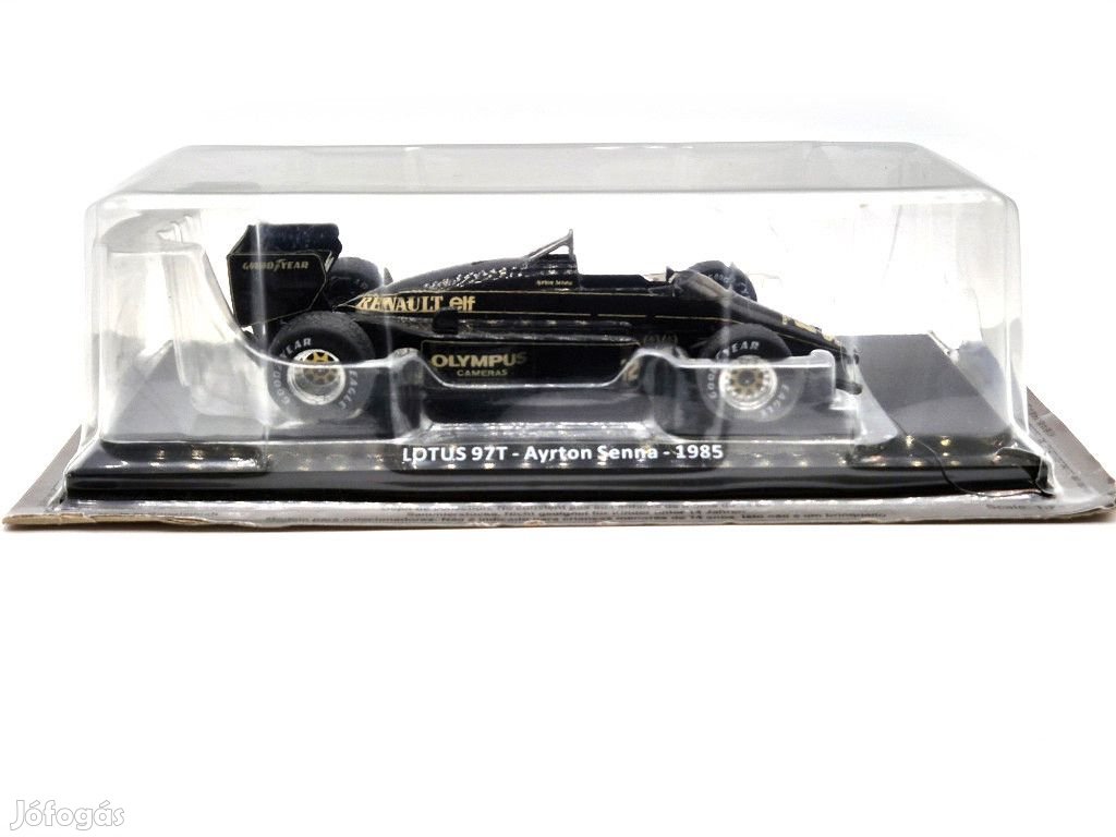 Lotus 97T Renault Turbo F1 #12 (1985) - Ayrton Senna -  Edicola - 1:2
