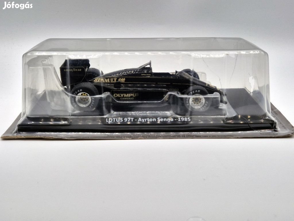 Lotus 97T Renault Turbo F1 #12 (1985) - Ayrton Senna -  Edicola - 1:2