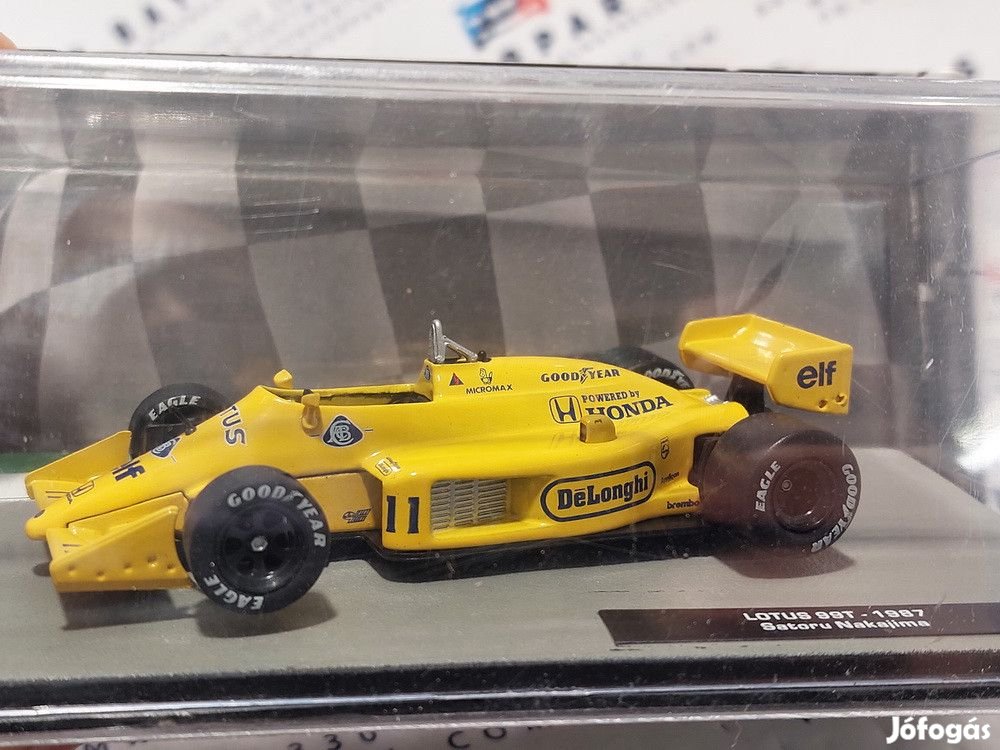 Lotus 99T F1 #11 (1987) - Satoru Nakajima -  Altaya - 1:43