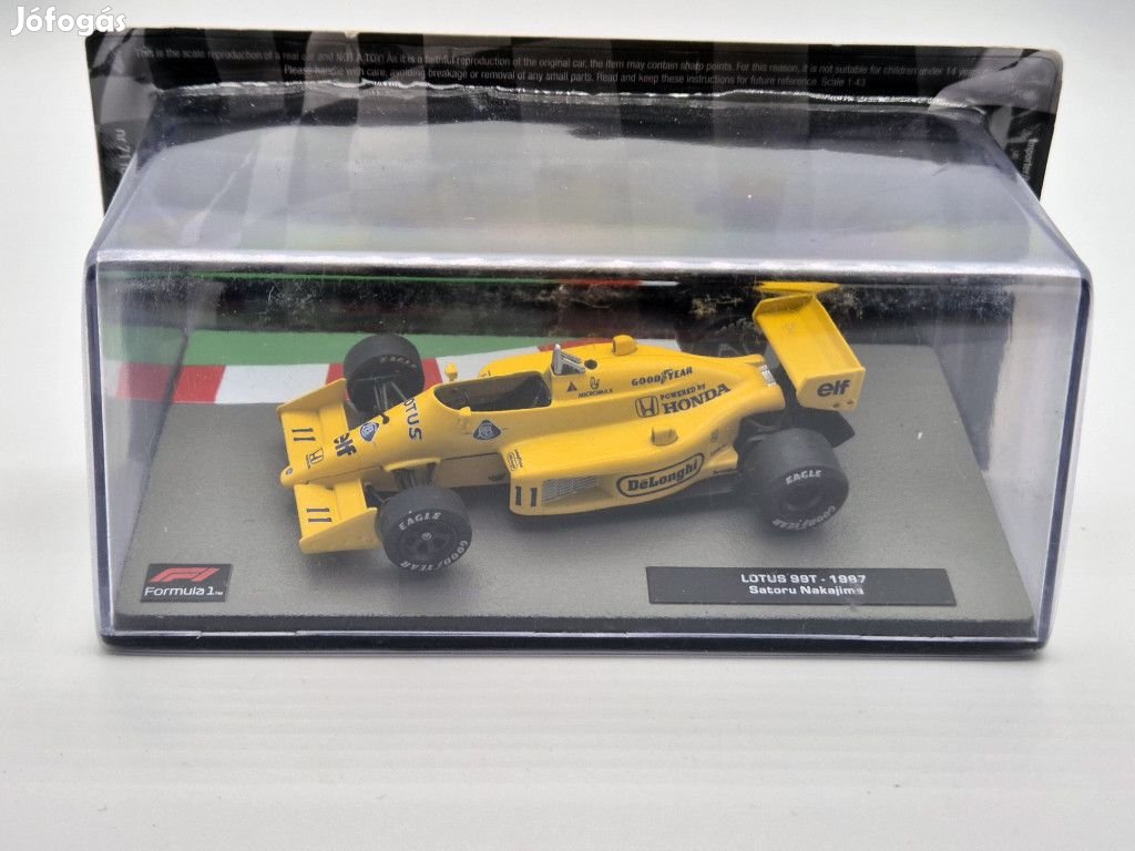 Lotus 99T F1 #11 (1987) - Satoru Nakajima -  Altaya - 1:43