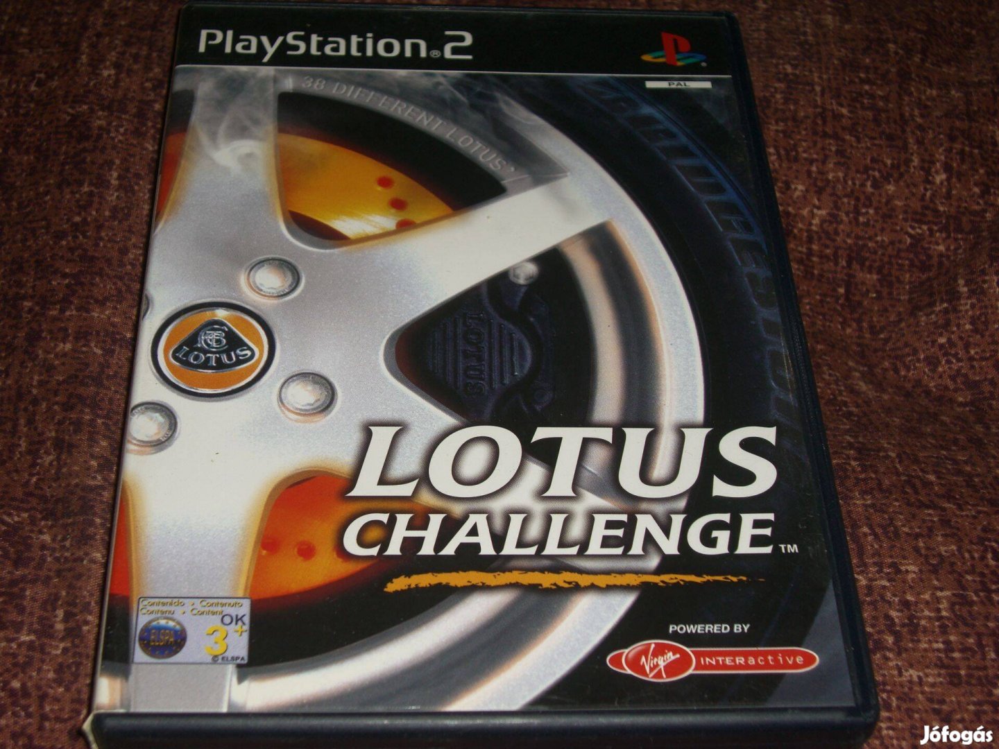 Lotus Challenge Ps2 eredeti lemez ( 2500 Ft )