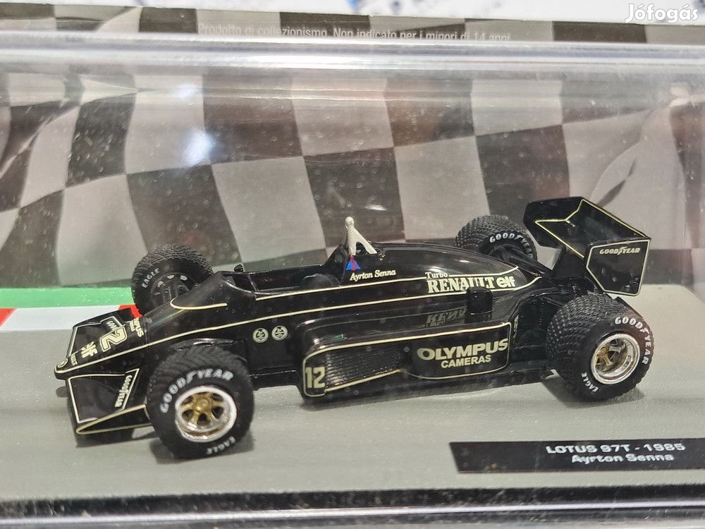 Lotus F1 97T Renault Turbo Ayrton Senna (1985) - Edicola - 1:43