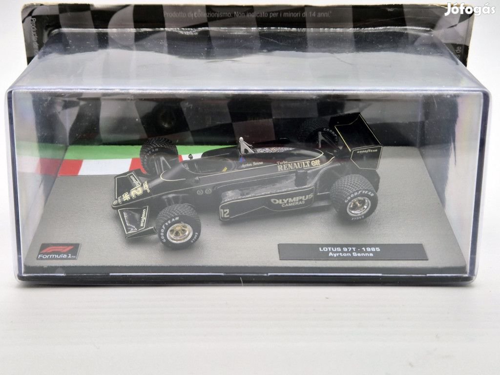 Lotus F1 97T Renault Turbo Ayrton Senna (1985) - Edicola - 1:43