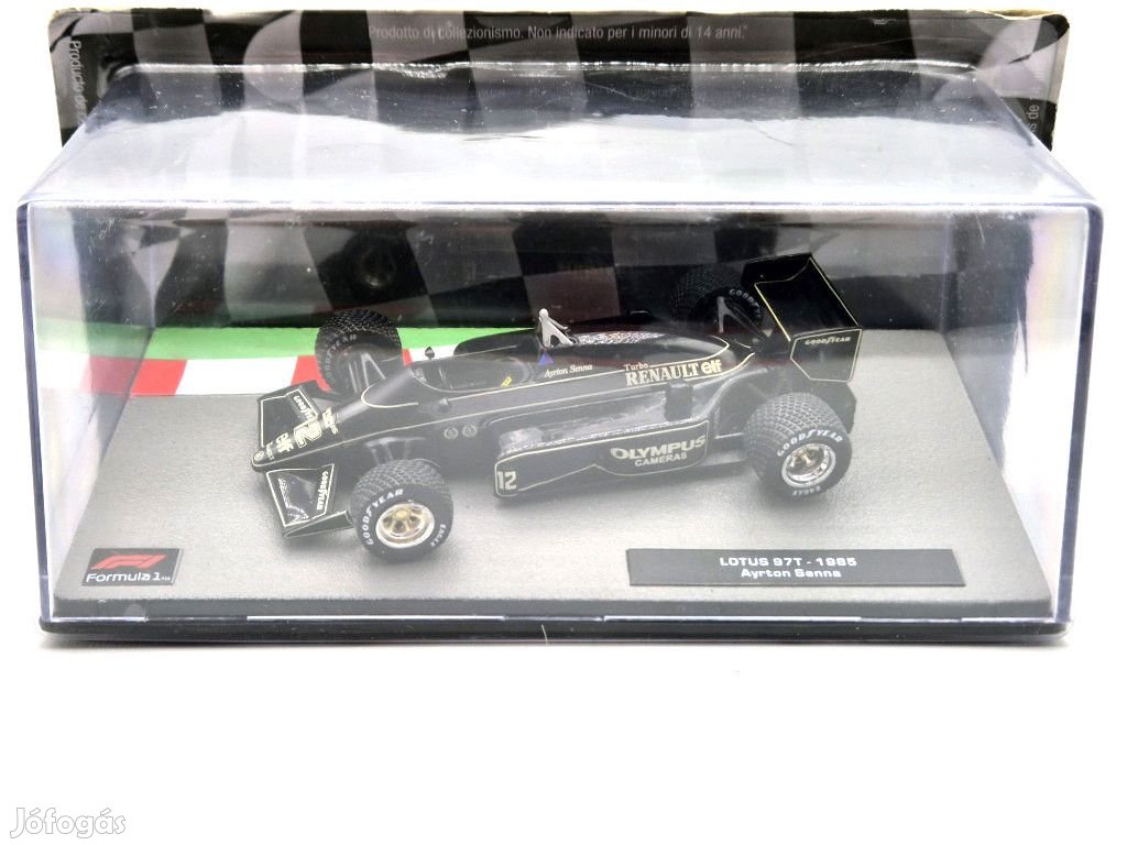 Lotus F1 97T Renault Turbo Ayrton Senna (1985) - Edicola - 1:43