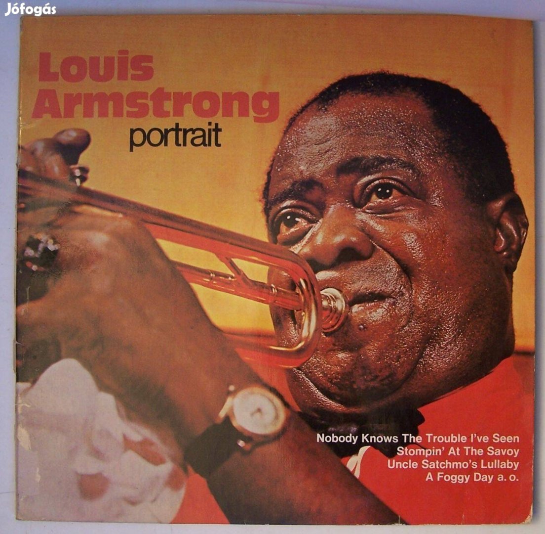 Louis Armstrong Portrait osztrák nyomás, 2 LP