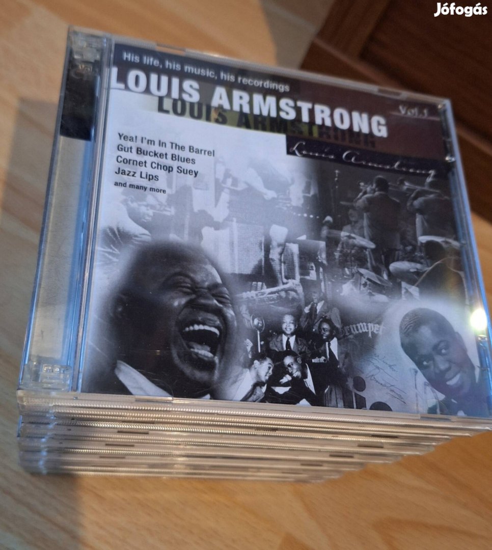 Louis Armstrong - Kenny Baker zenei CD csomag gyűjtemény 