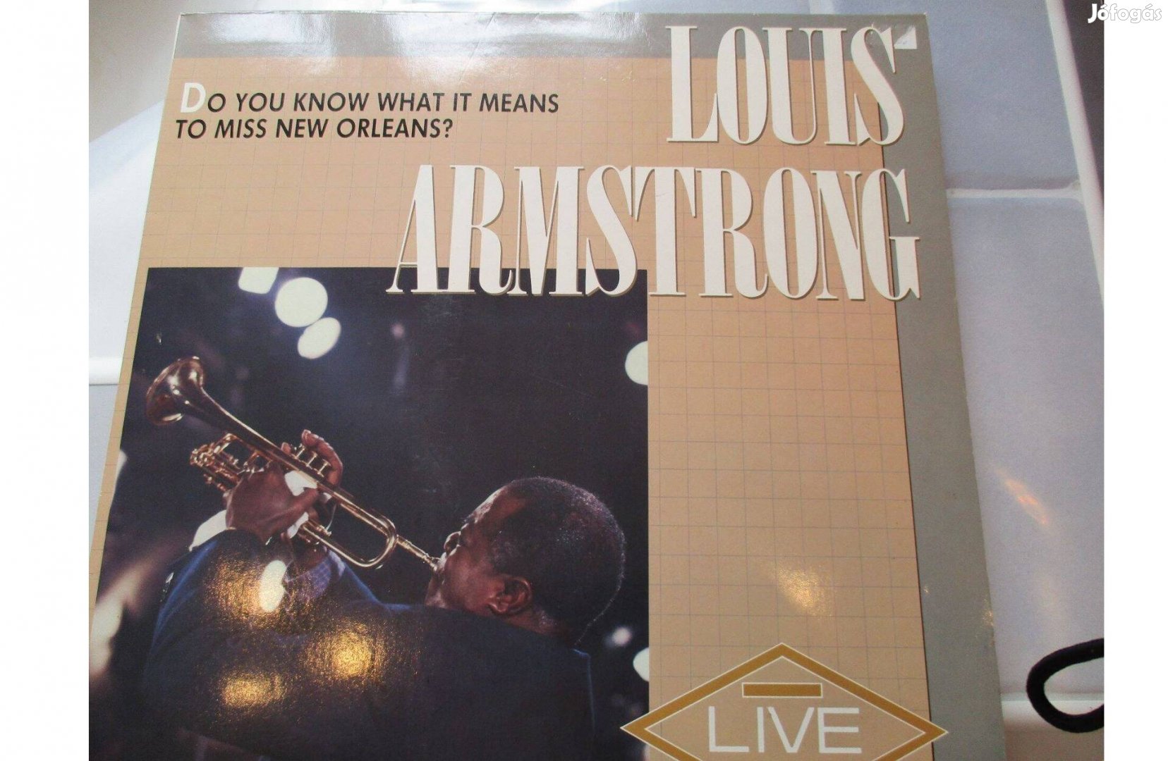 Louis Armstrong bakelit hanglemezek eladók