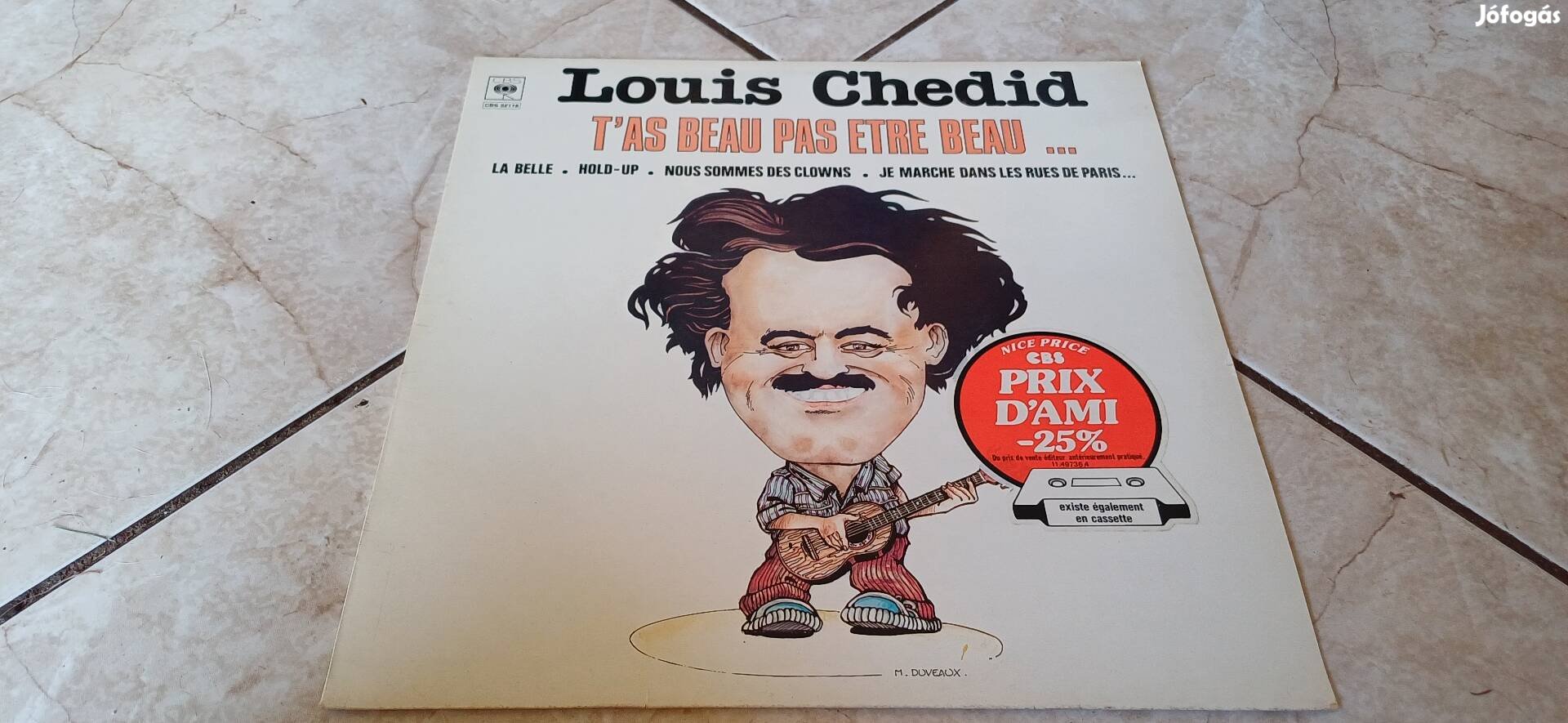 Louis Chedid bakelit hanglemez