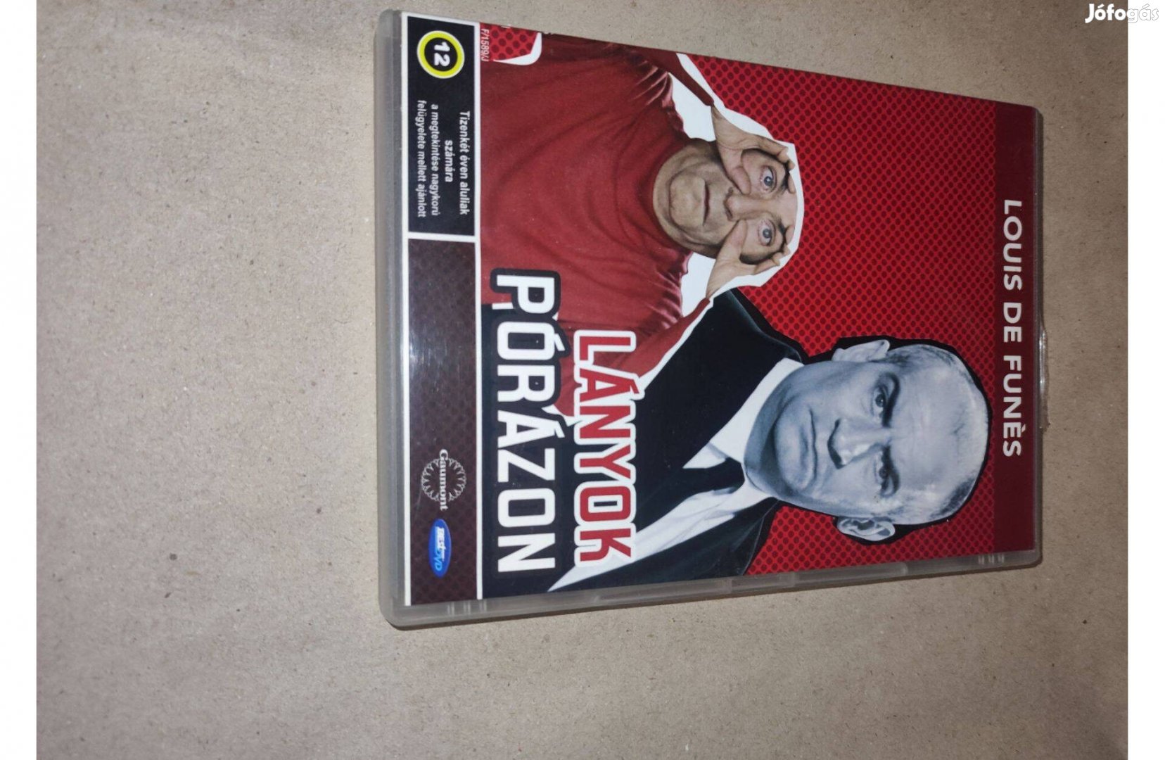 Louis De Funés Lányok pórázon DVD