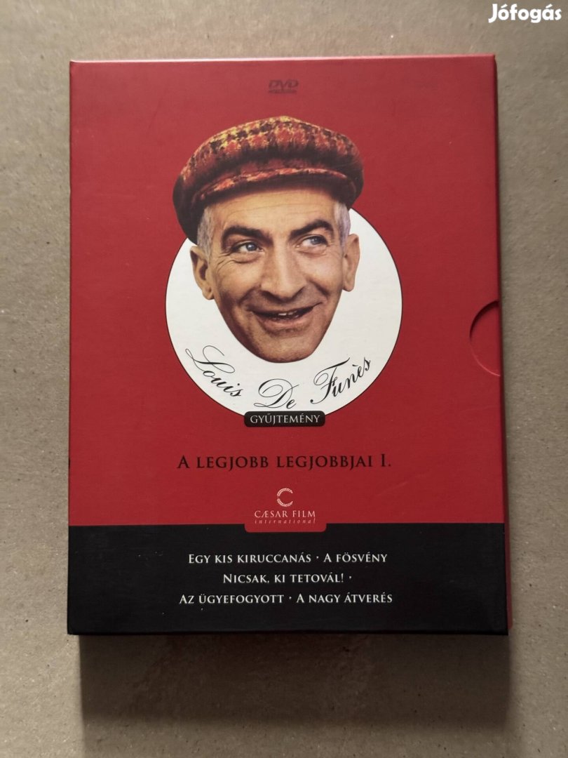 Louis De Funes gyűjtemény (díszdobozos 5lemezes) dvd