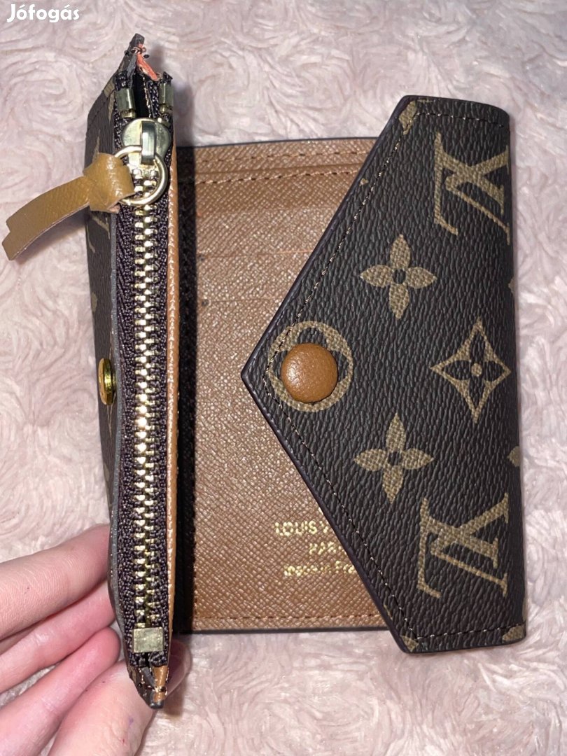 Louis Vuitton LV monogram kis pénztárca sorszámozott