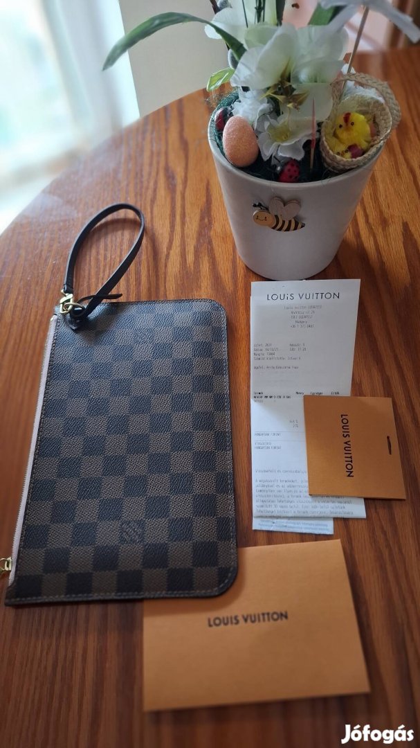 Louis Vuitton Neverfull Damier Ebene eredeti 100