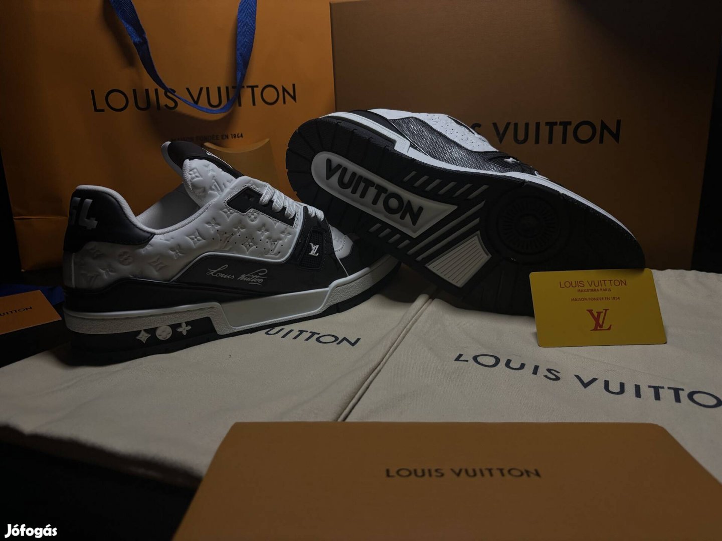 Louis Vuitton Trainer Black