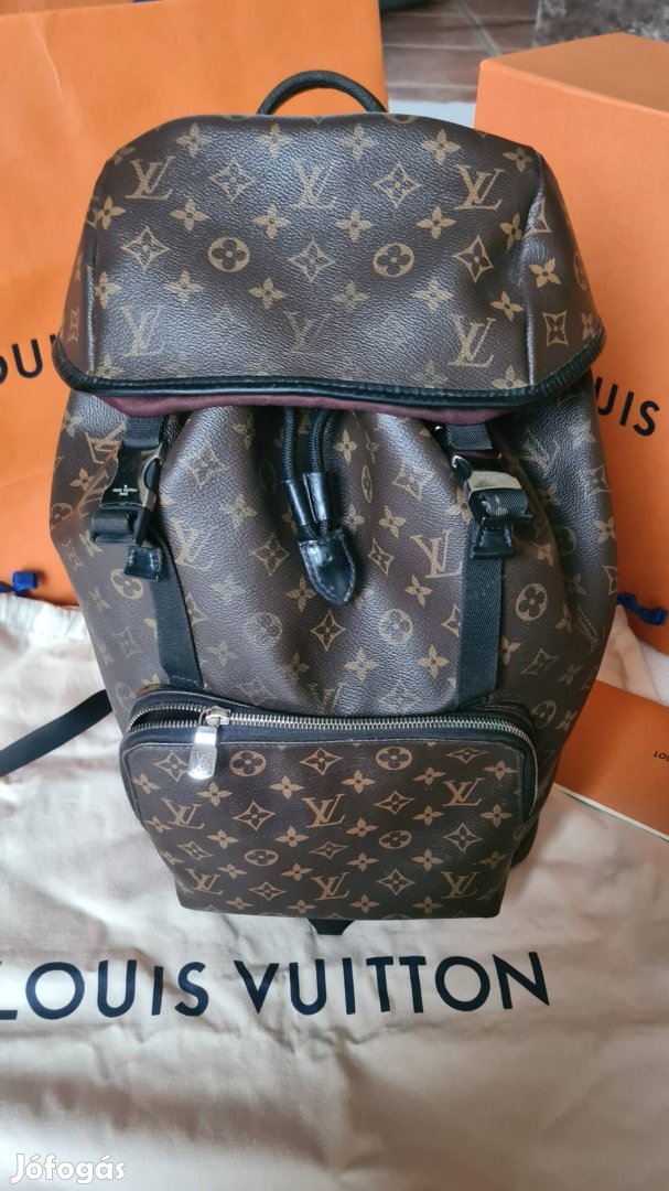 Louis Vuitton Zack Bag Pack hátizsák eladó. Doboz, porzsak, papirtaska