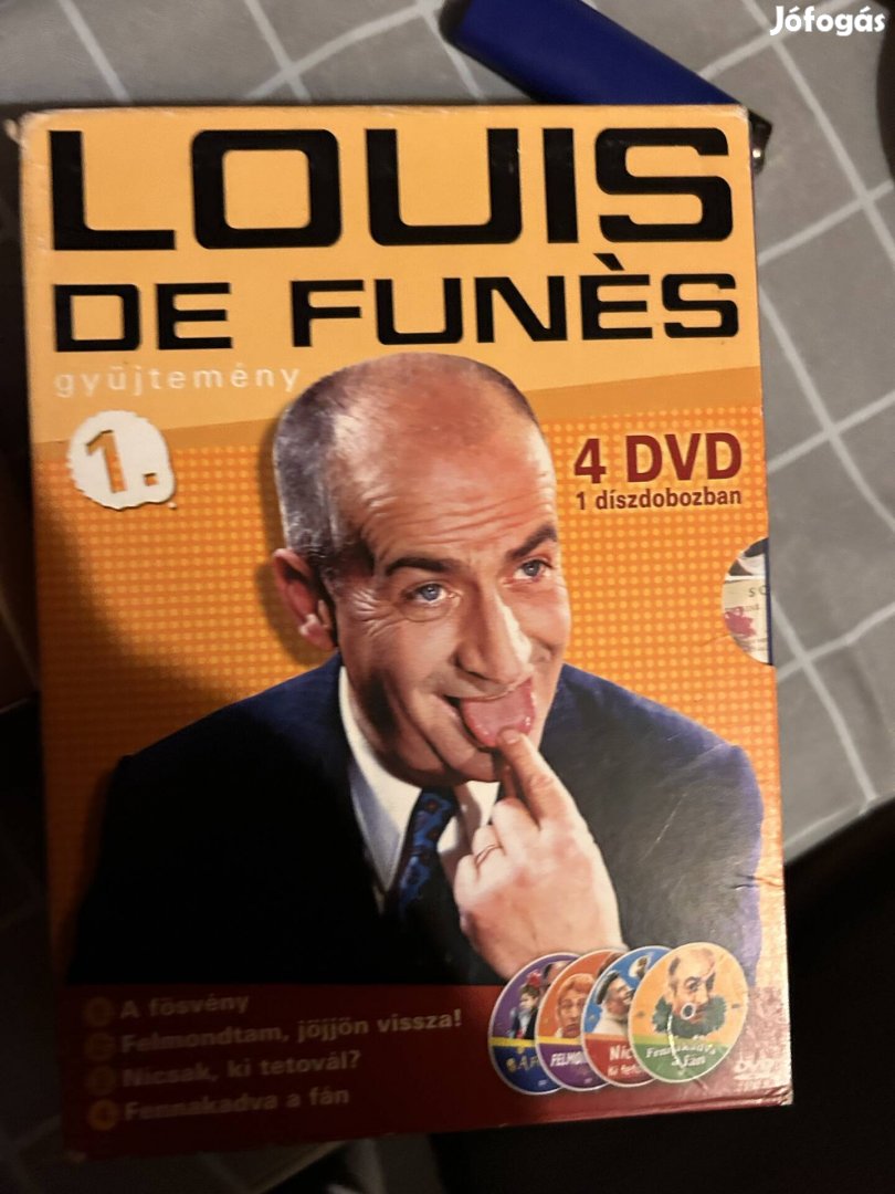 Louis de Funes DVD bontatlan új