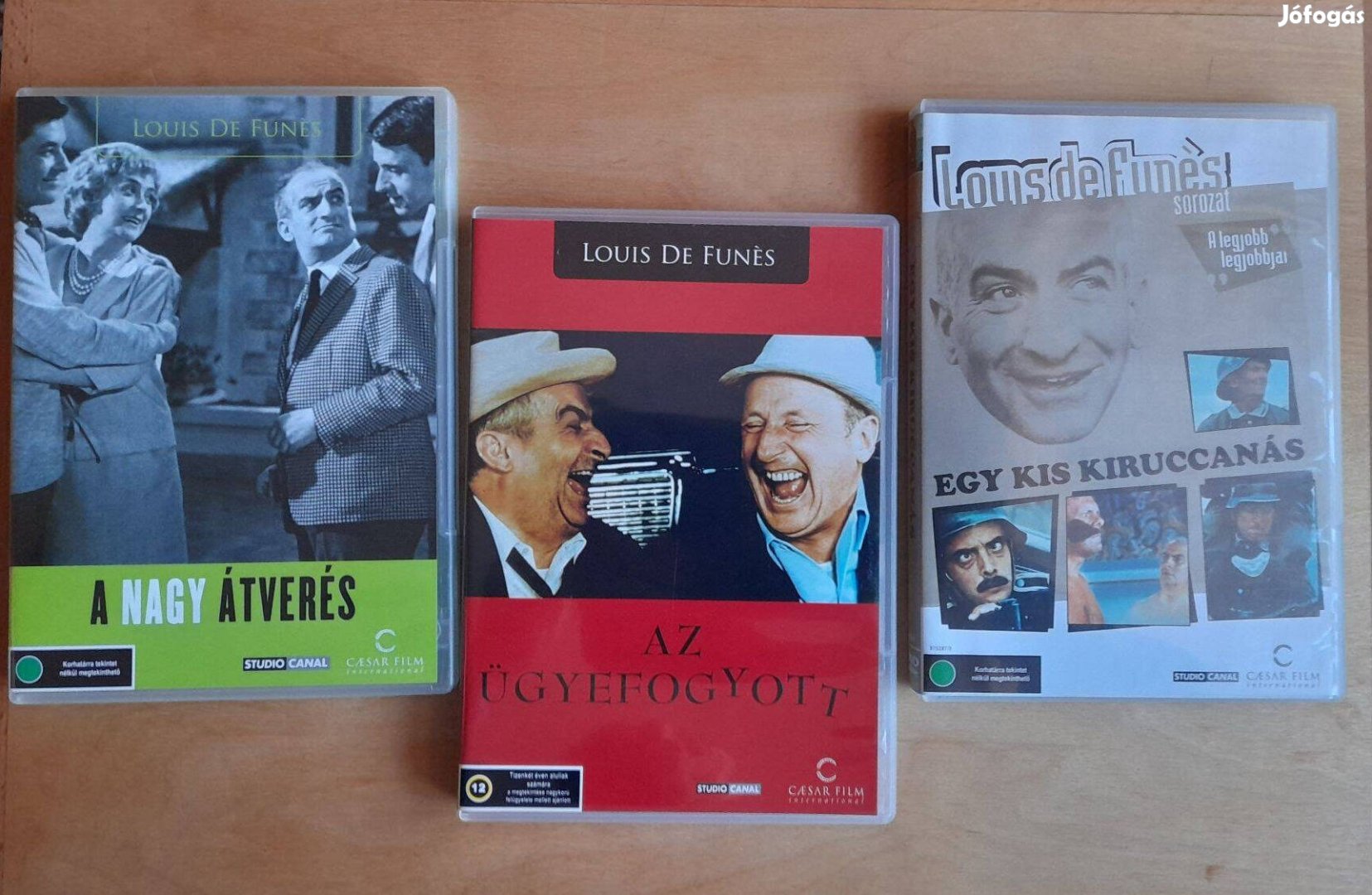 Louis de Funés filmek (DVD-k) eladók
