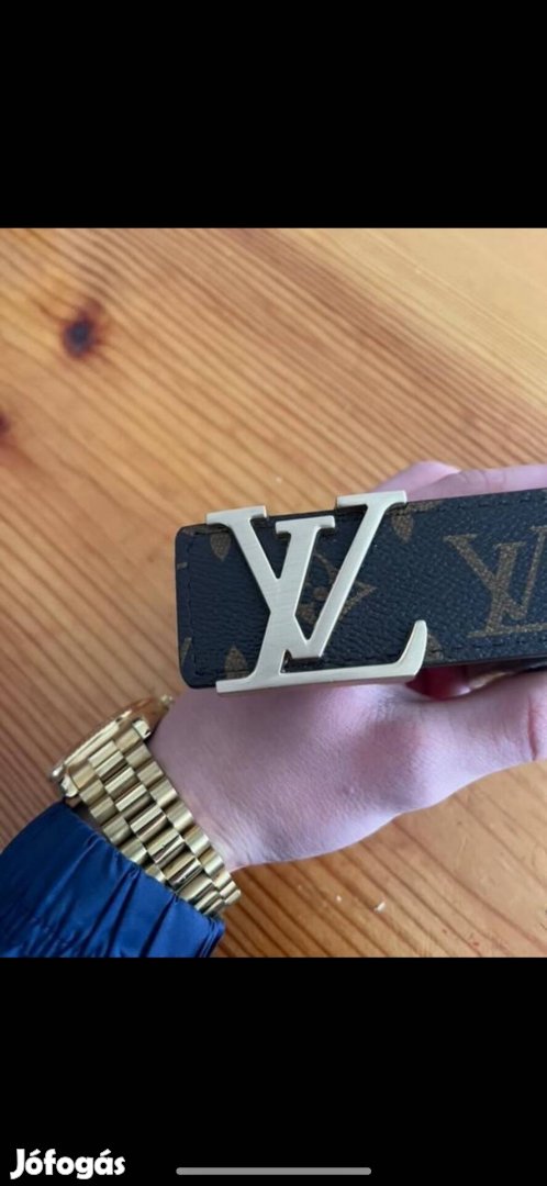 Louis vuitton' felirat öv belt elegante új