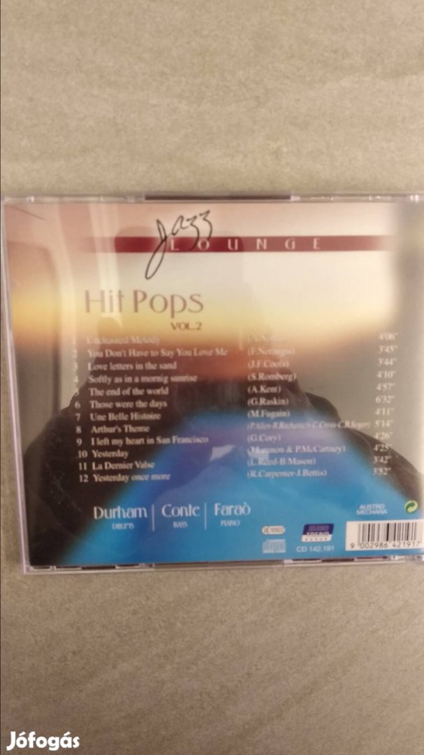 Lounge Jazz Vol. 2 CD újszerű 