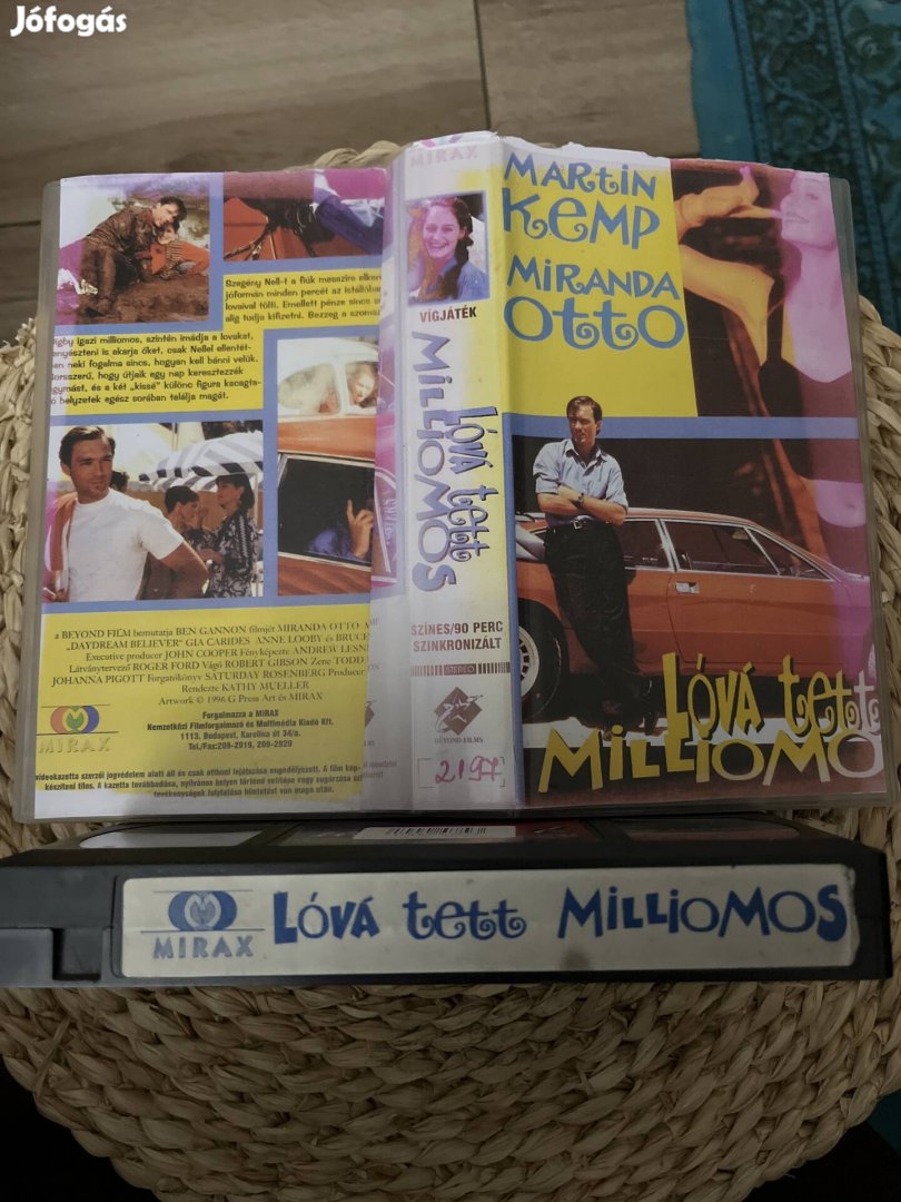 Lóvá tett milliomos vhs m