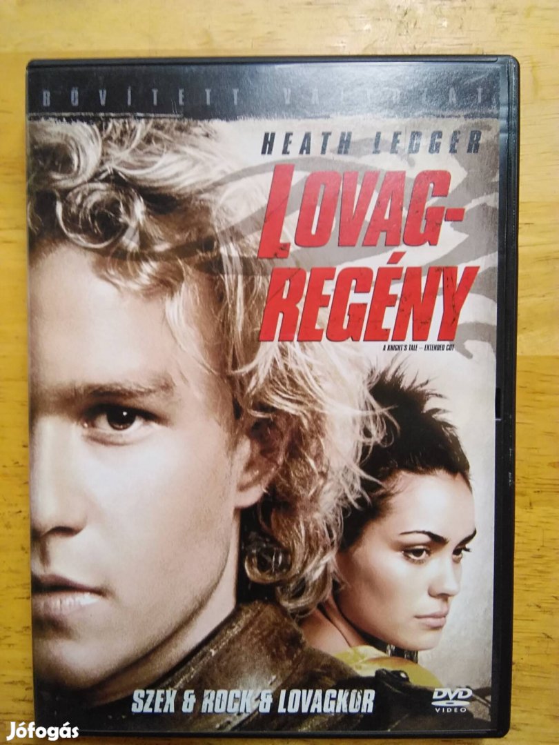 Lovagregény újszerű dvd Heath Ledger Bővített változat 