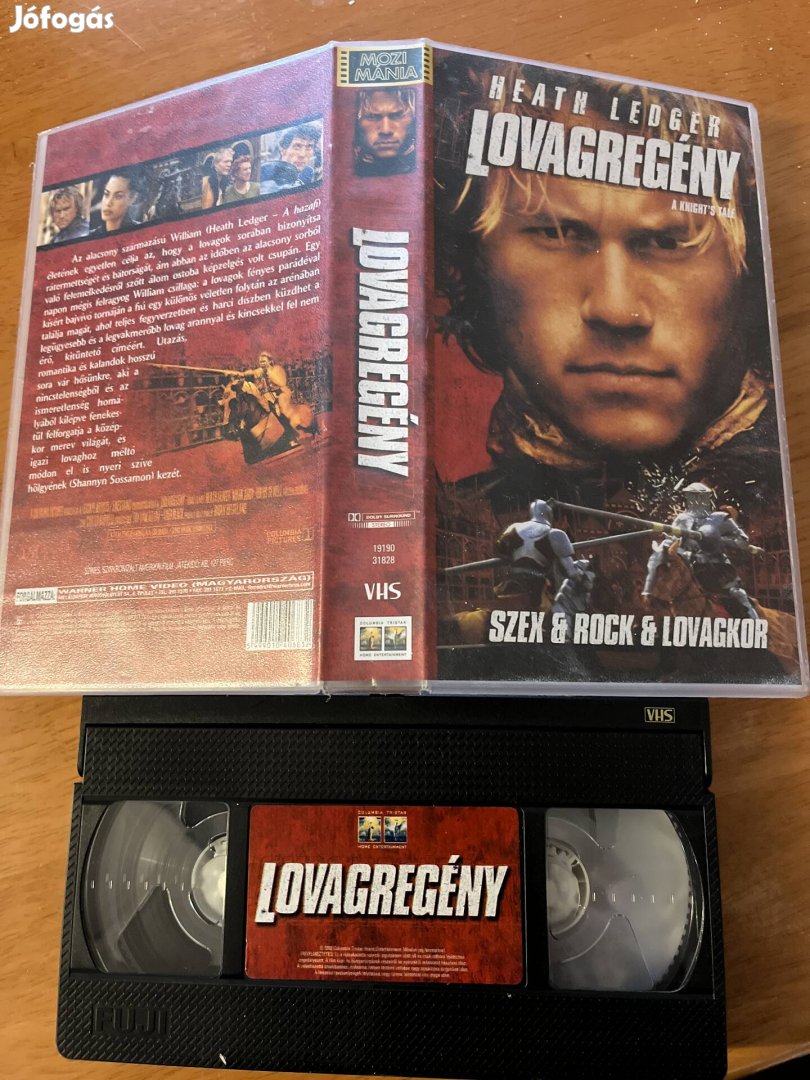 Lovagregény vhs