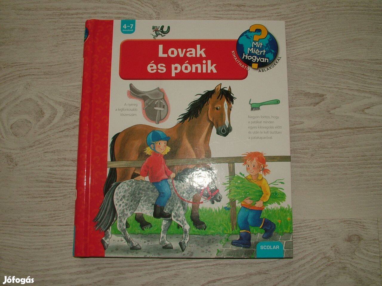 Lovak és pónik - Mit Miért Hogyan sorozat 13. kötete