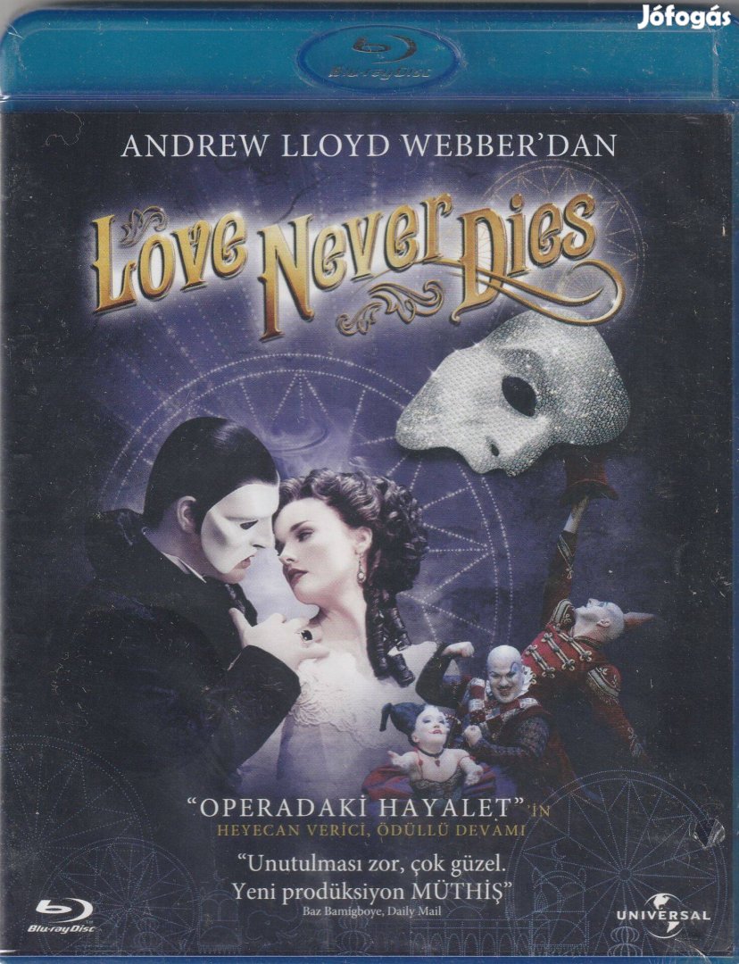Love Never Dies - A szerelem örök Blu-Ray