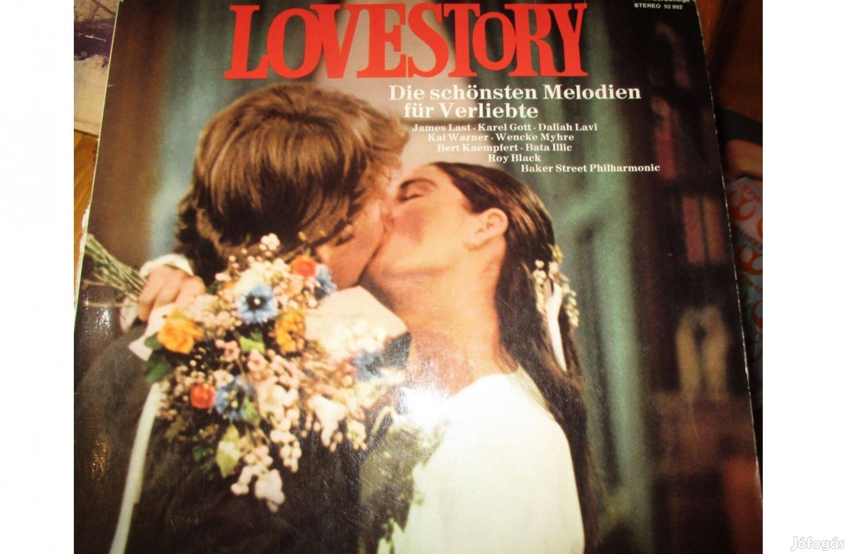 Love Story filmzene bakelit hanglemez eladó