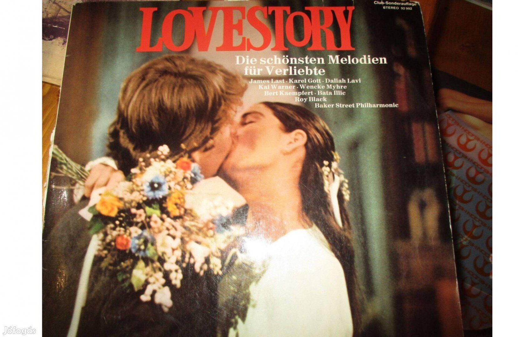 Love Story filmzene bakelit hanglemez eladó