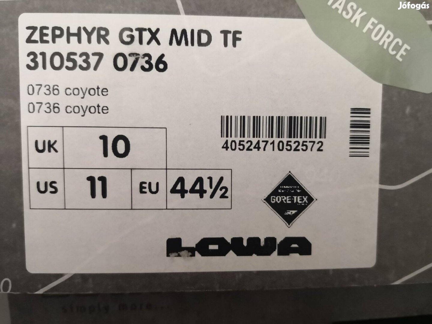 Lowa Zephyr Gtx bakancs