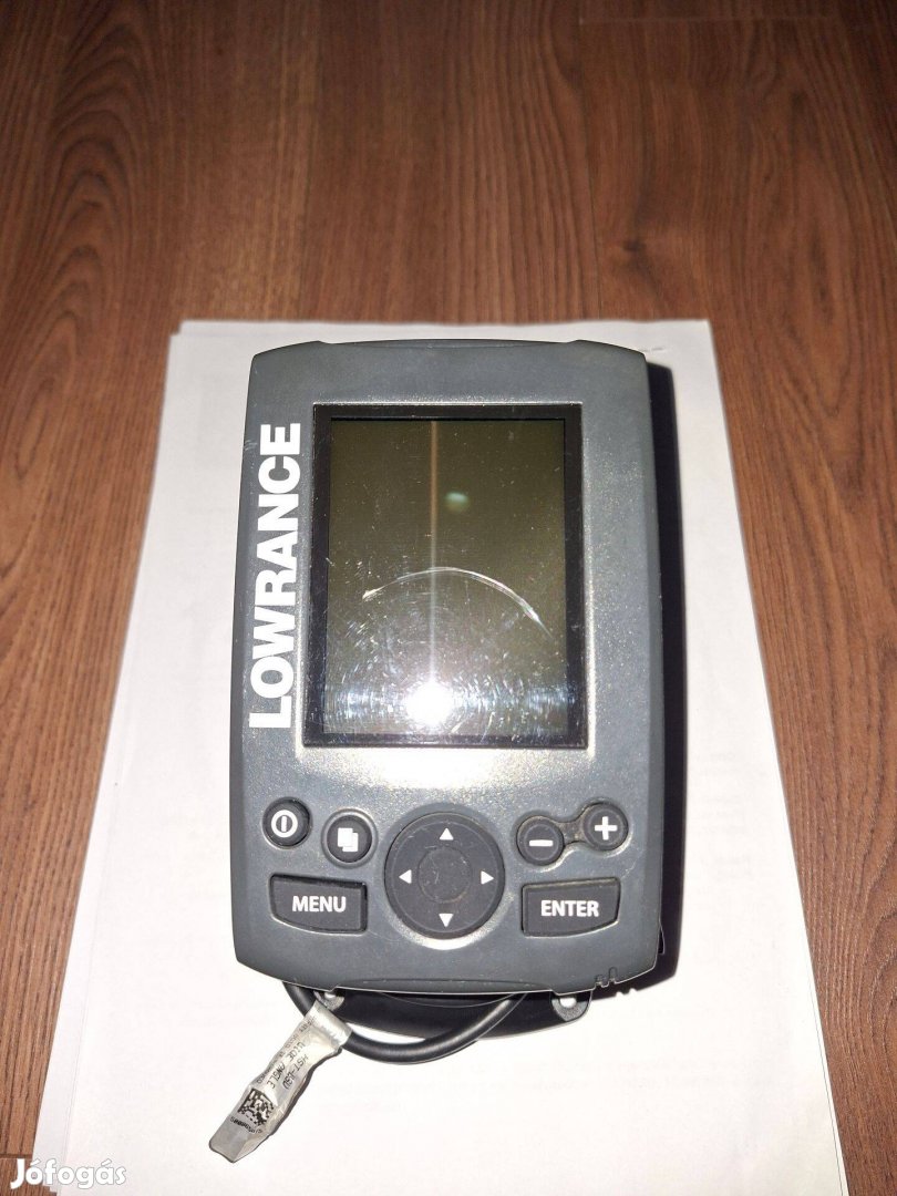 Lowrance Elite 3X Halradar + Mélységmérő Eladó