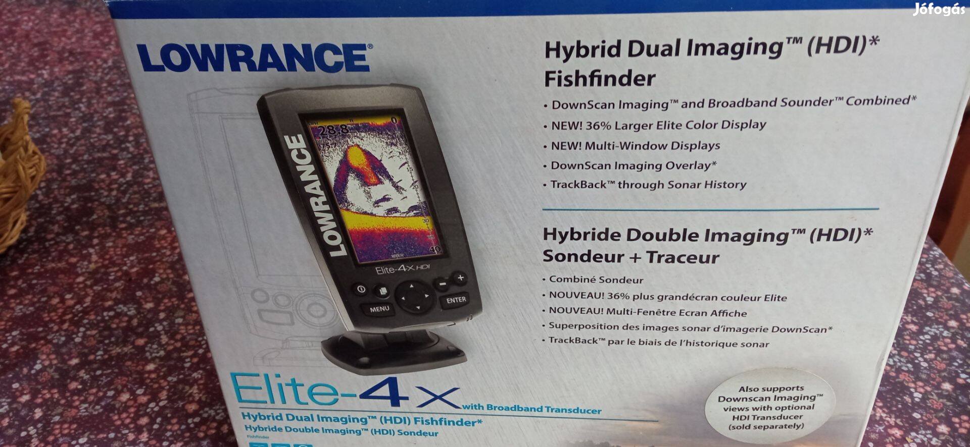 Lowrance Elite-4X HDI halradar