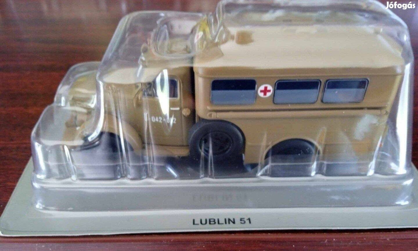 Lublin 51 mentö "Lengyel TGK DEA" kisauto modell 1/43 Eladó