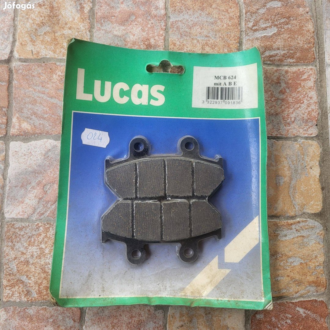 Lucas MCB 624 motorkerékpár fékbetét