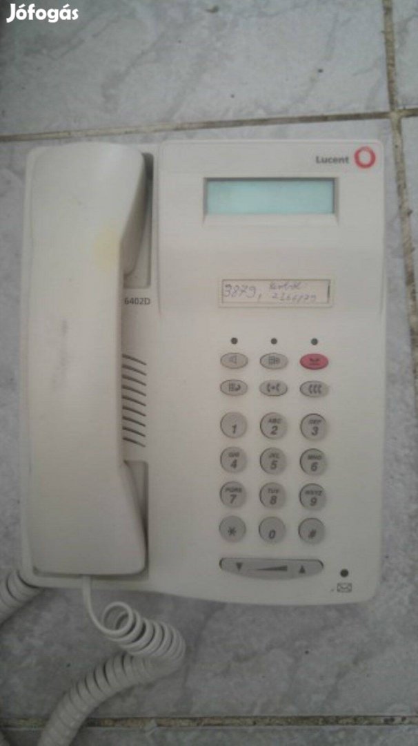 Lucent 6402D rendszer telefon