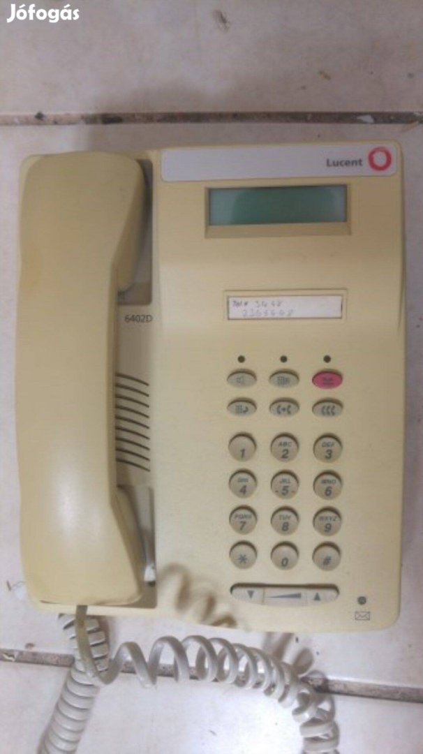 Lucent 6402D rendszer telefon